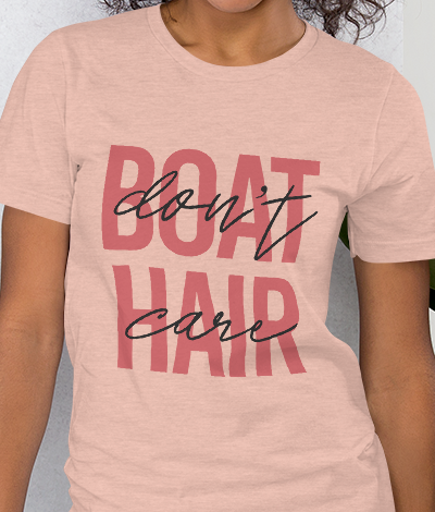 Boat Hair, Don't Care | Women's Premium T-Shirt